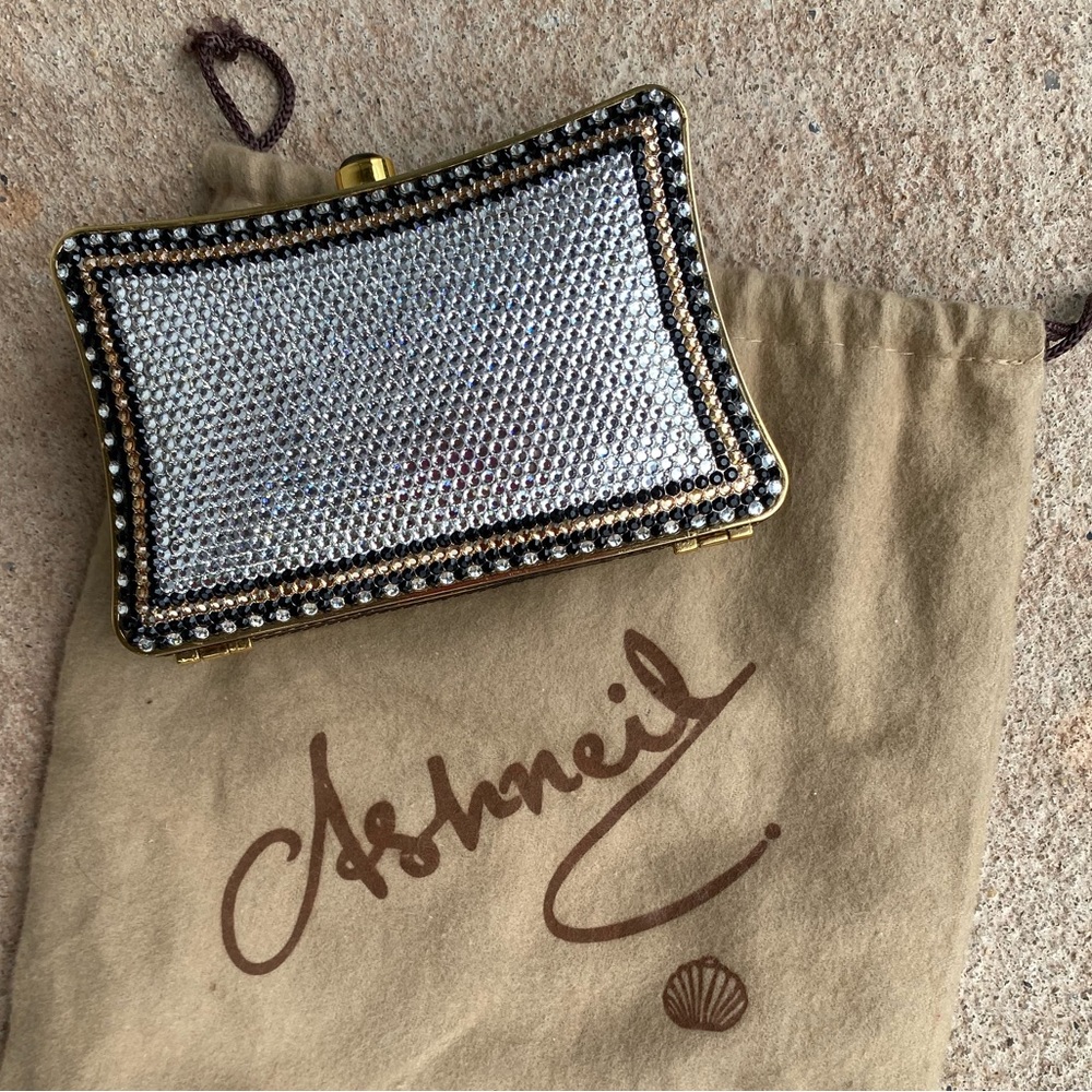 Rhinestone evening clutch